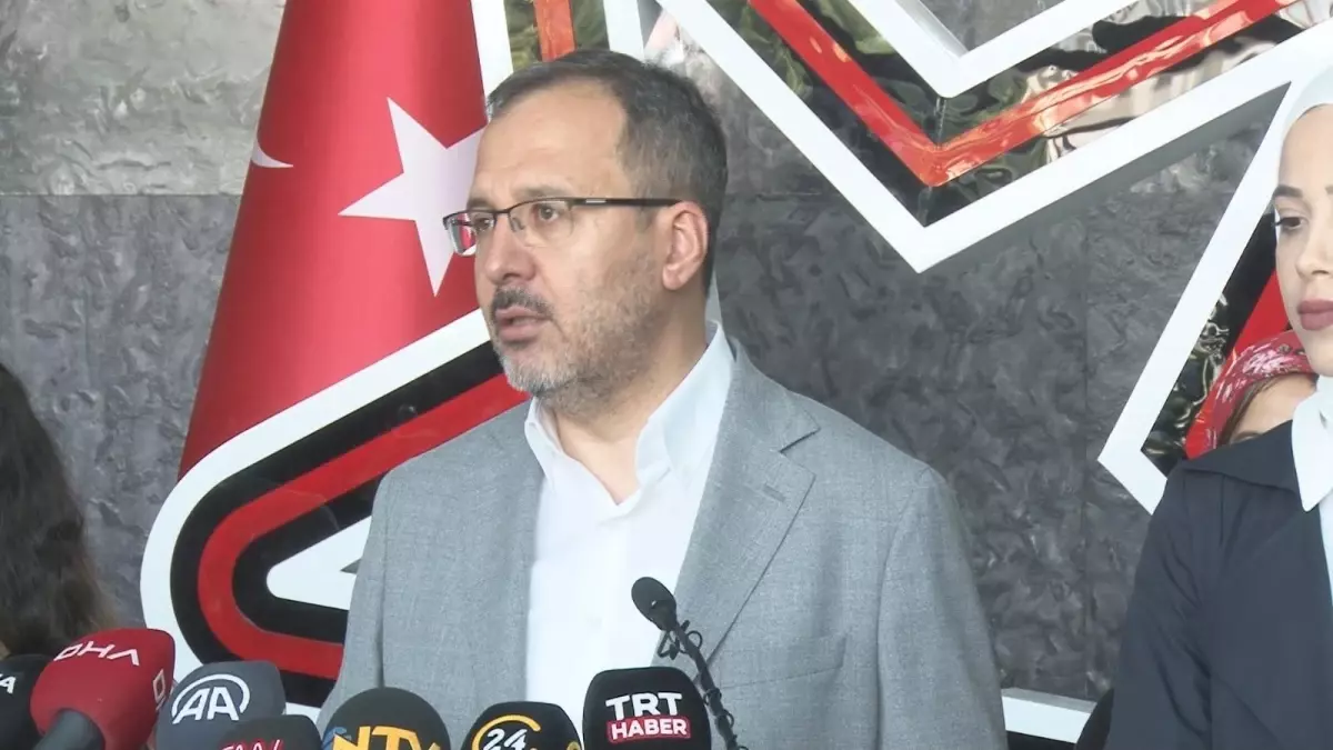Bakan Kasapoğlu: 'İnşallah gençlerimiz bu yazı dolu dolu yaşayacaklar'