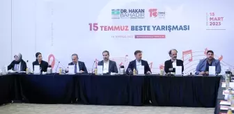 İSTANBUL-50 BİN LİRA ÖDÜLLÜ 15 TEMMUZ BESTE YARIŞMASI'NIN BAŞVURULARI BAŞLADI