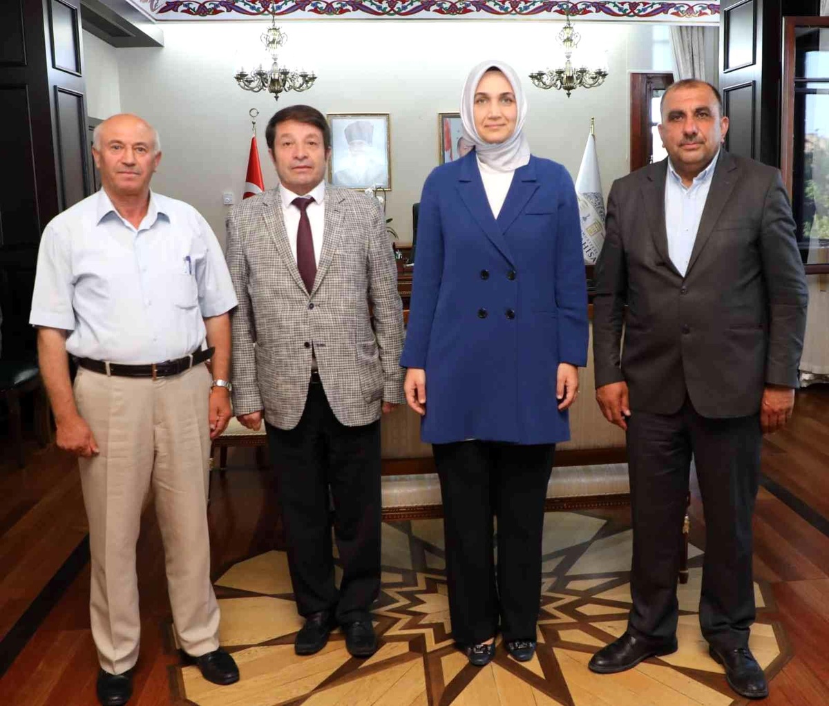 Akar, Şuhut\'ta yürütülen çalışmaları Vali Yiğitbaşı\'na anlattı
