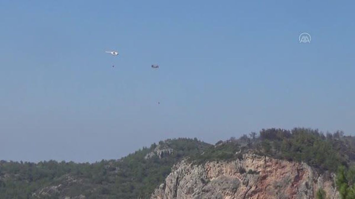 Son dakika haber: Datça'daki yangında evinden tedbiren tahliye edilen vatandaş yaşadıklarını anlattı