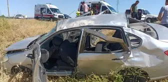 Diyarbakır'da otomobil devrildi, 7 kişi yaralandı