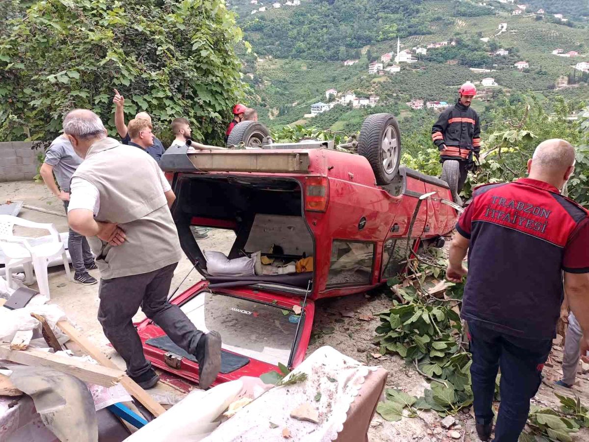 Eski belde belediye başkanı kaza yaptı