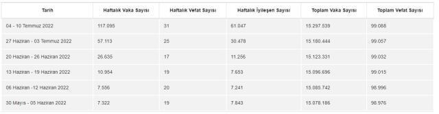 Korona yeniden hortladı! Son 1 haftadaki vaka artış hızına bakılırsa maskeli günler yakın Korona yeniden hortladı! Son 1 haftadaki vaka artış hızına bakılırsa maskeli günler yakın