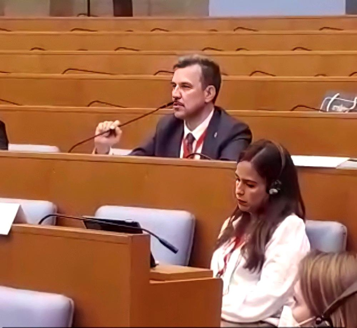 Milletvekili Esgin\'den Avrupa\'ya insanlık dersi