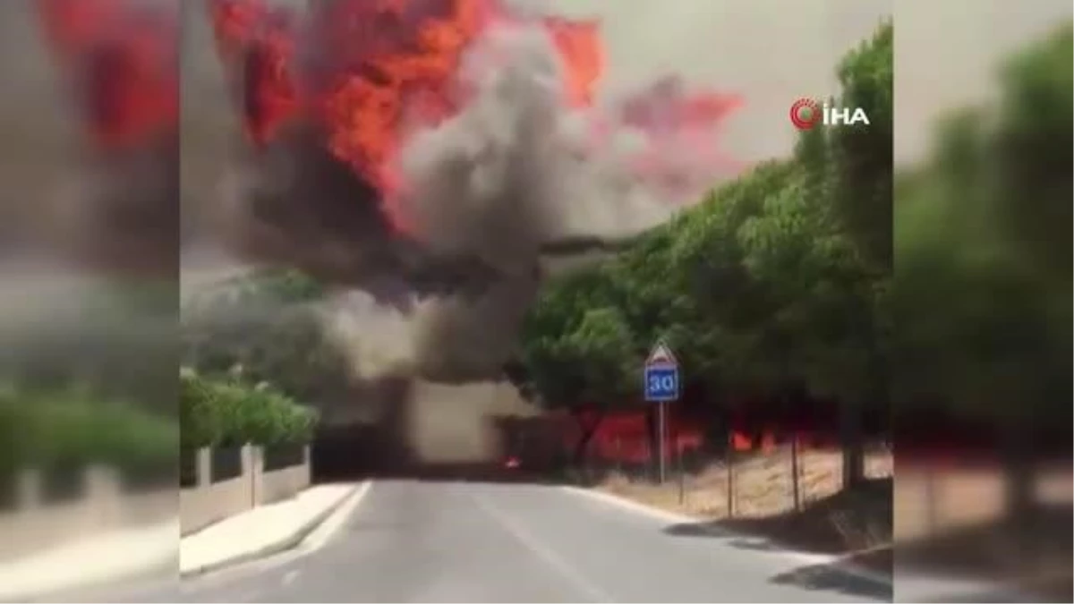 Son dakika haberi: Portekiz\'in Algarve bölgesindeki yangın ünlü tatil beldesine sıçradıLeila\'da 3 bin hektardan fazla alan yandı