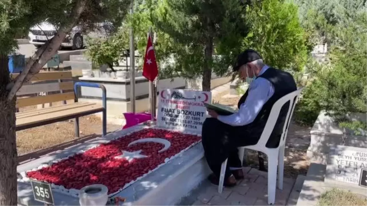 Son dakika haberi! Suruç\'ta 15 Temmuz Demokrasi ve Milli Birlik Günü kapsamında şehitlik ziyaret edildi