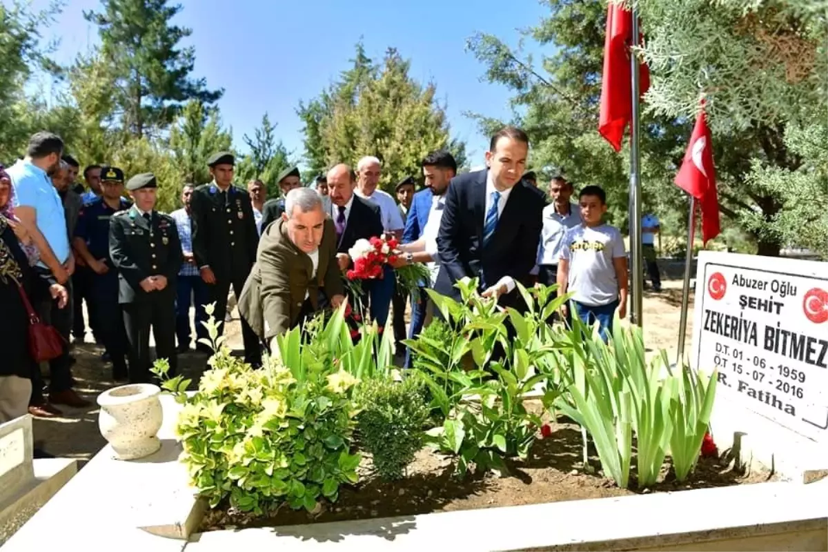 15 Temmuz şehidi kabri başında dualarla anıldı