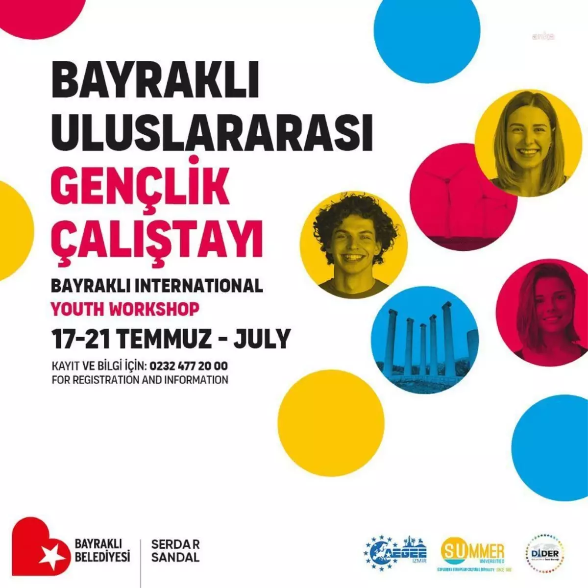 Bayraklı Belediyesi, Uluslararası Gençlik Çalıştayı\'na Ev Sahipliği Yapacak