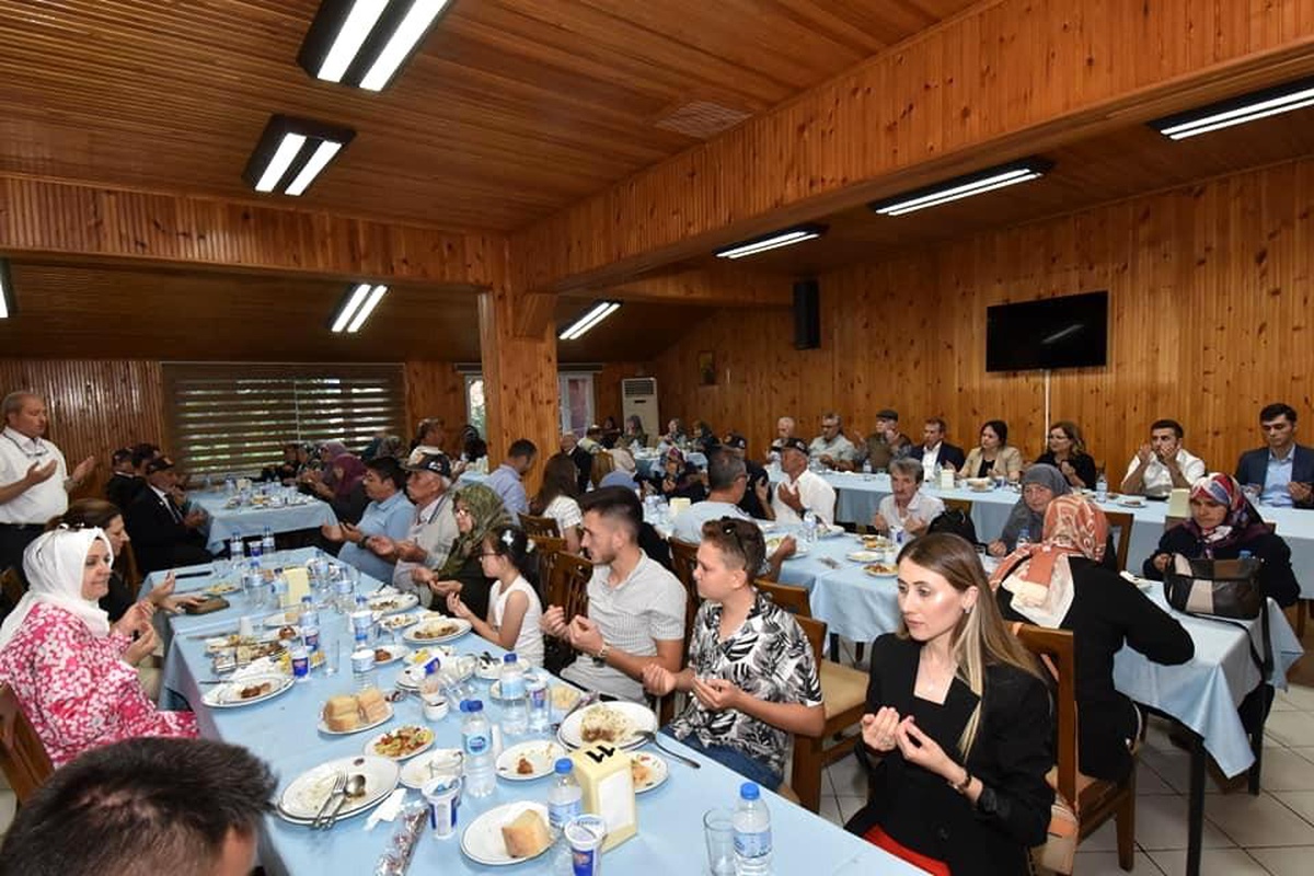Son dakika haber: Çan\'da şehit aileleri ve gaziler onuruna yemek düzenlendi
