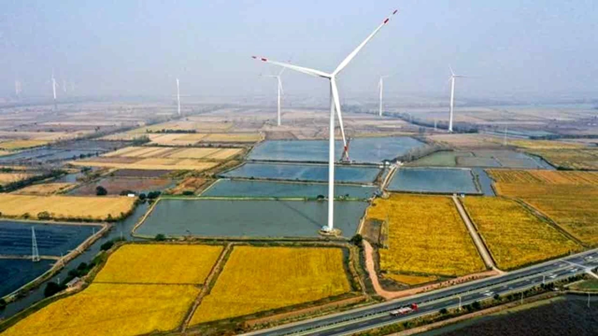 Çin\'in Jiangsu Eyaleti, Yenilenebilir Enerji Kapasitesini Artıracak