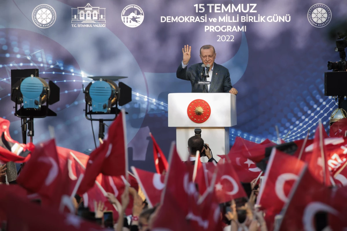 Cumhurbaşkanı Erdoğan, 15 Temmuz Demokrasi ve Milli Birlik Günü Anma Programı\'nda konuştu: (2)