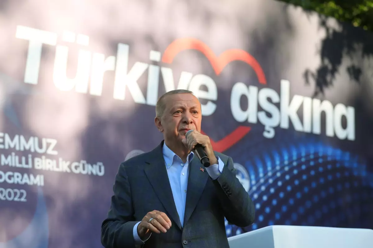 Cumhurbaşkanı Erdoğan, 15 Temmuz Demokrasi ve Milli Birlik Günü Anma Programı\'nda konuştu: (4)