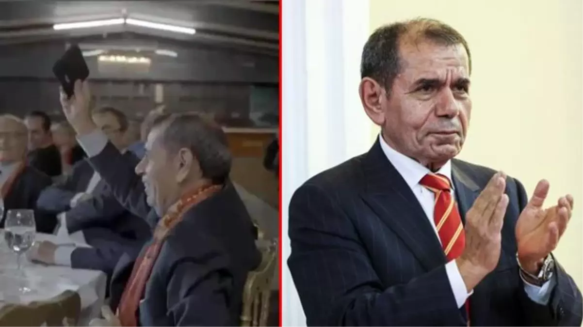 Galatasaray taraftarından seçim öncesi cüzdan sallayan Dursun Özbek\'e ultimatom!