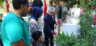 Hatay'da 15 Temmuz dolayısıyla şehitlik ziyaret edildi