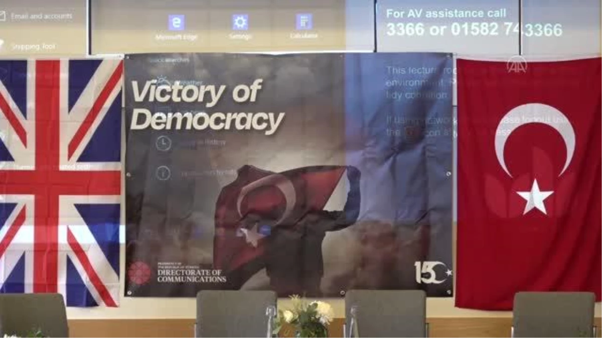 İNGİLTERE - "15 Temmuz Demokrasi ve Milli Birlik Günü" paneli