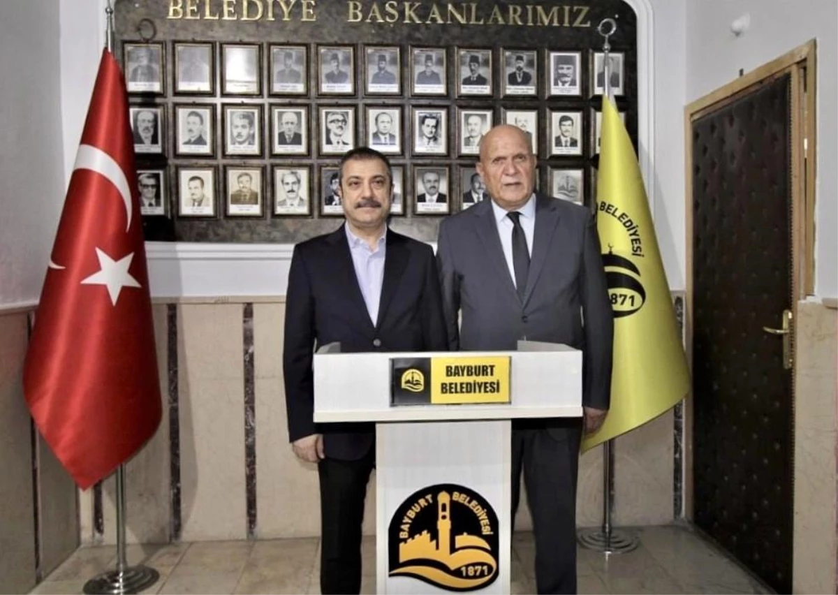 Merkez Bankası Başkanı Kavcıoğlu\'ndan Başkan Pekmezci\'ye ziyaret