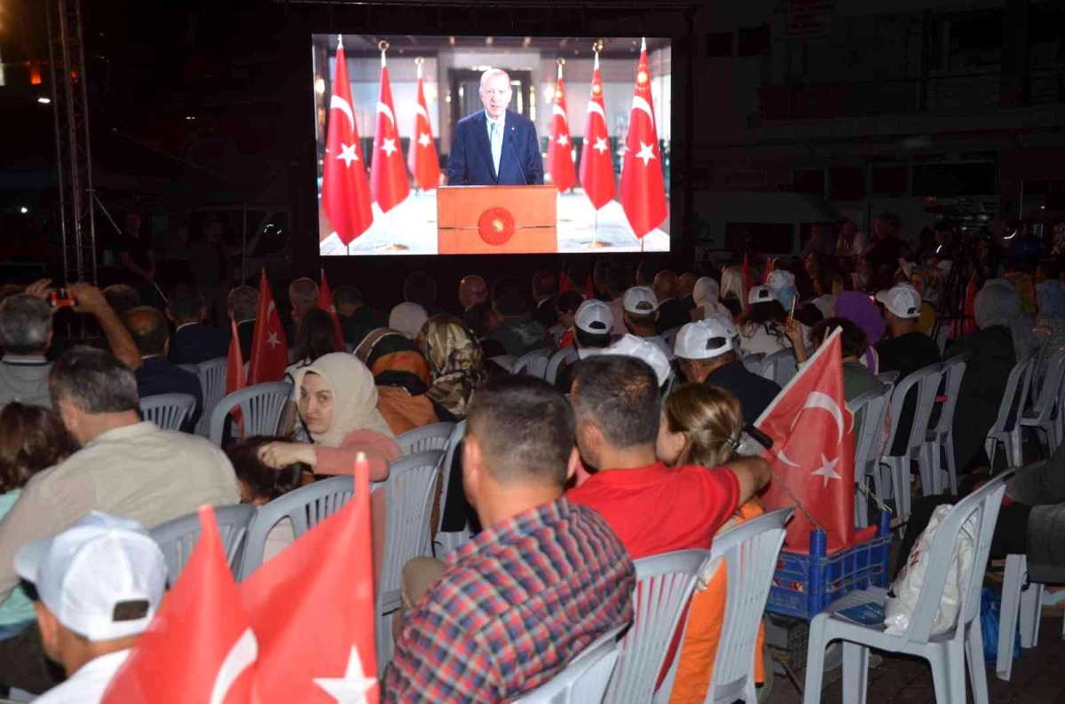 Son dakika haberi... Ordu\'da \'15 Temmuz Şehitlerini Anma, Demokrasi ve Milli Birlik Günü Programı\'