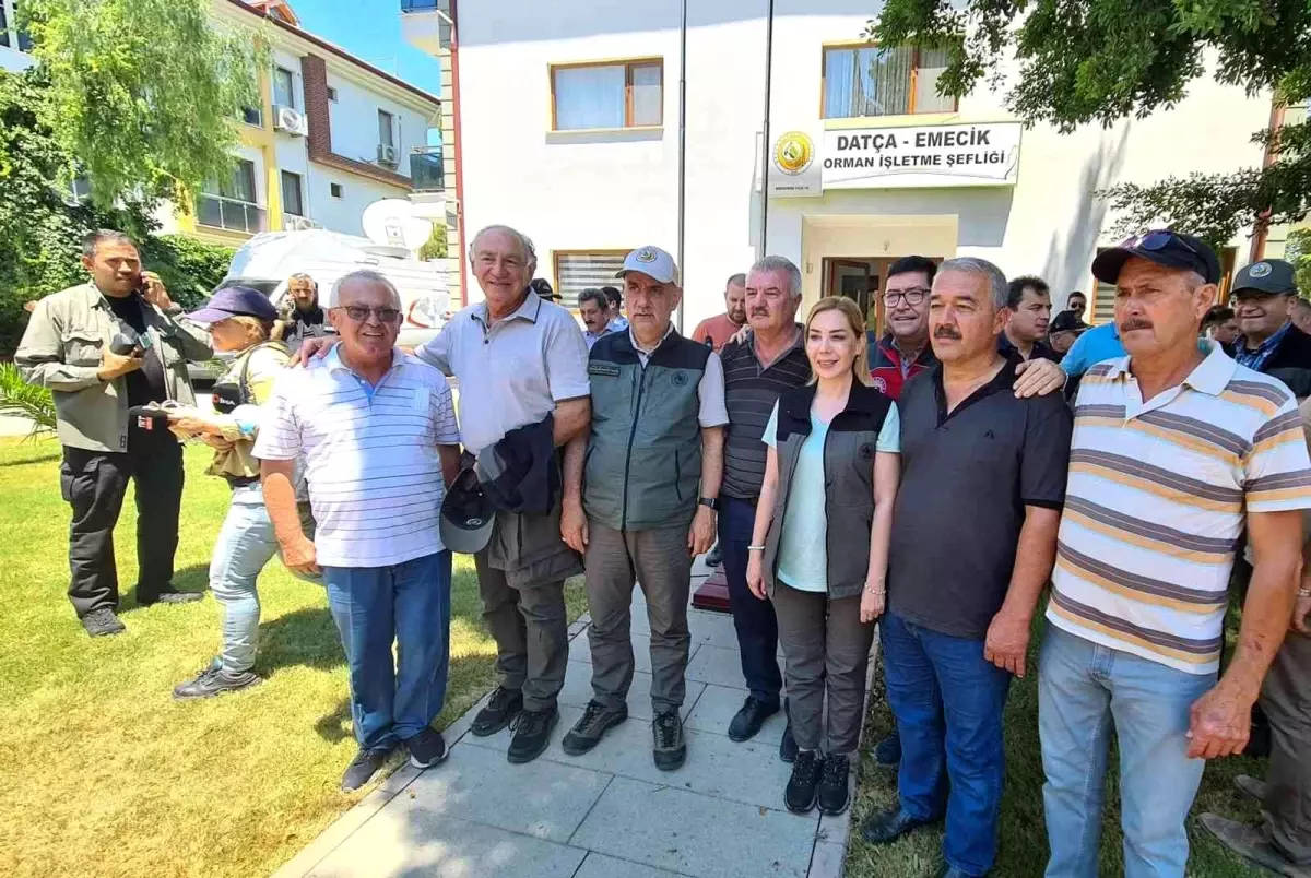 TAB Başkanı Ziya Şahin Orman Bakan Kirişçi ile görüştü