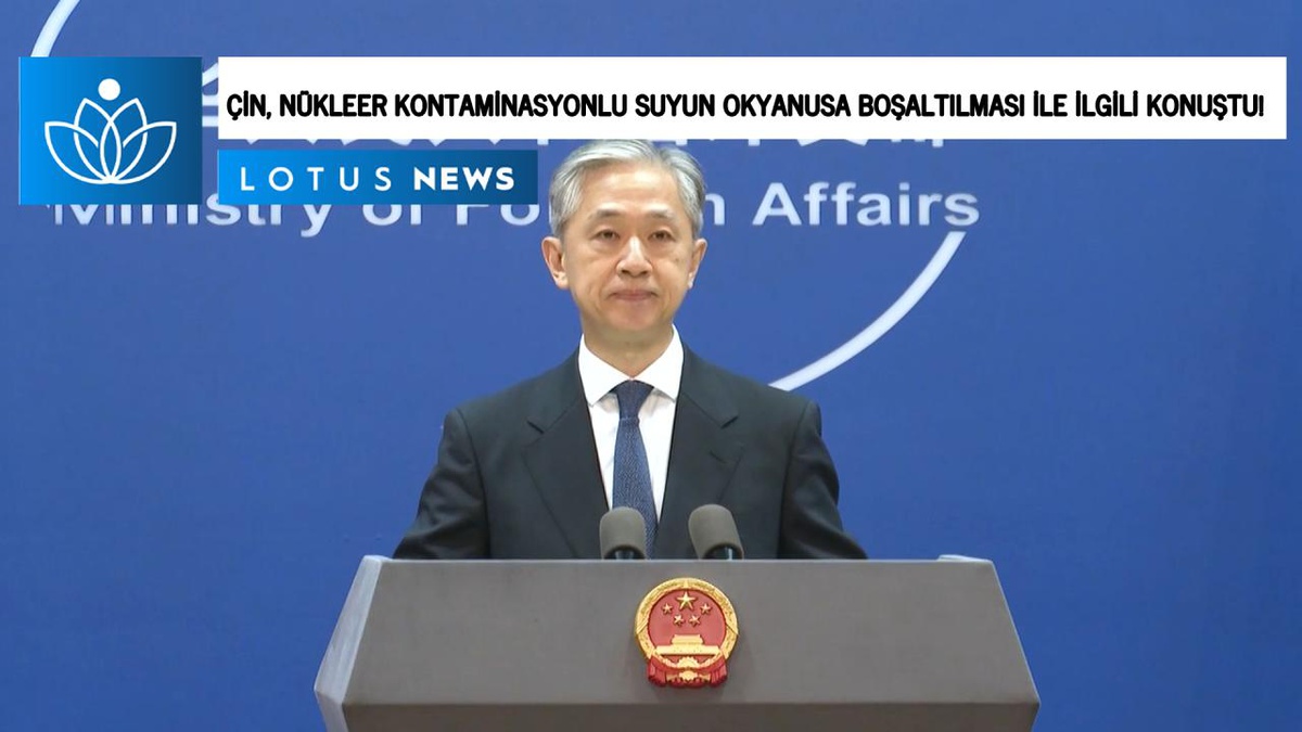 Video: Çin, Japonya\'nın Nükleer Kontaminasyonlu Suyu Okyanusa Boşaltma Planını Israrla Sürdürmekten Vazgeçmesini İstedi