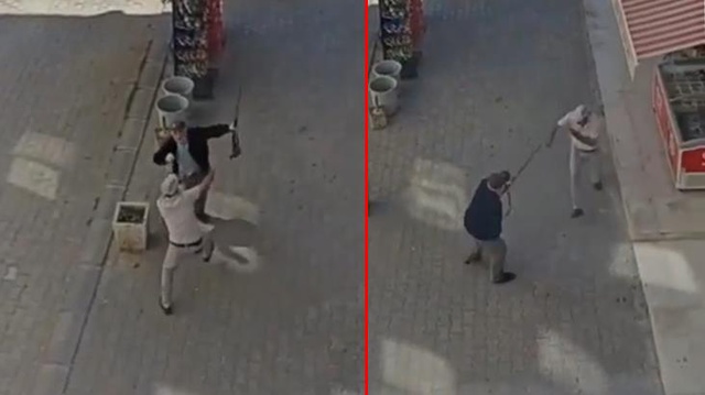 Yaşlı adam, tartıştığı akrabasının dükkanını kurşunladı Yaşlı adam, tartıştığı akrabasının dükkanını kurşunladı