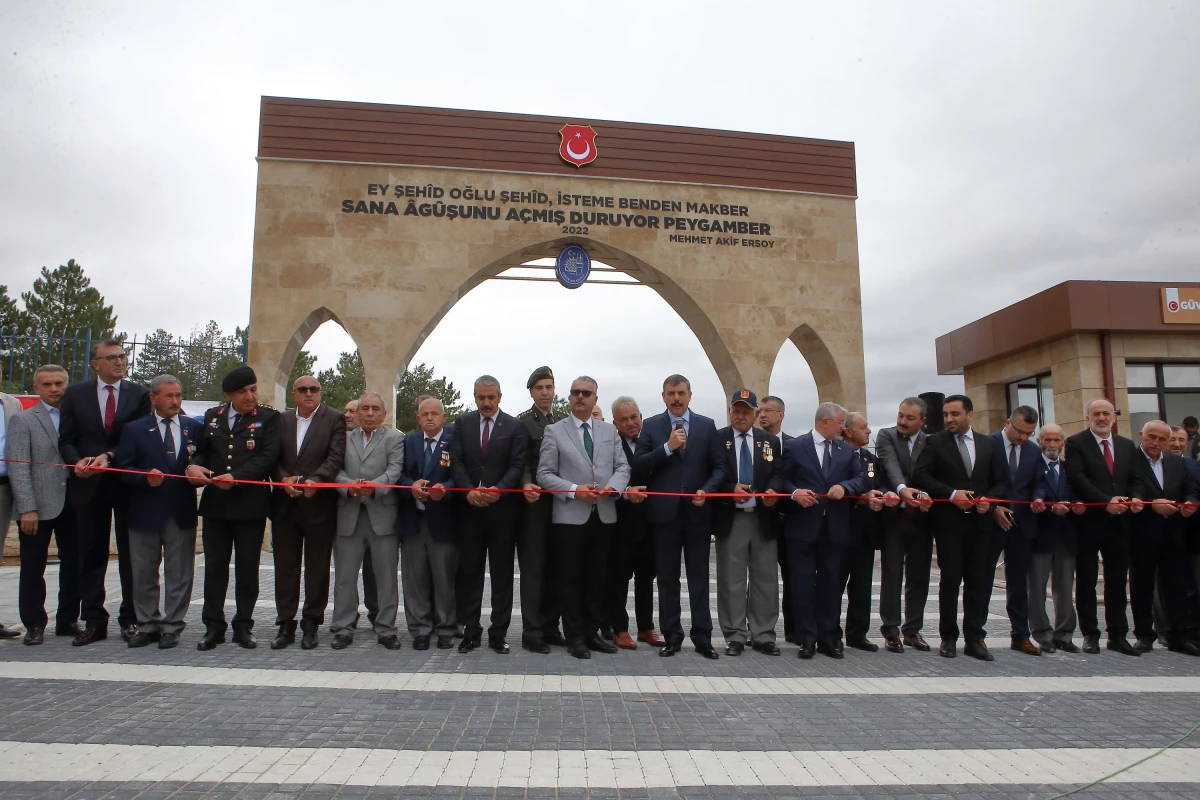 Son dakika haberi | Yenilenen Çorum Şehitliği törenle ziyarete açıldı