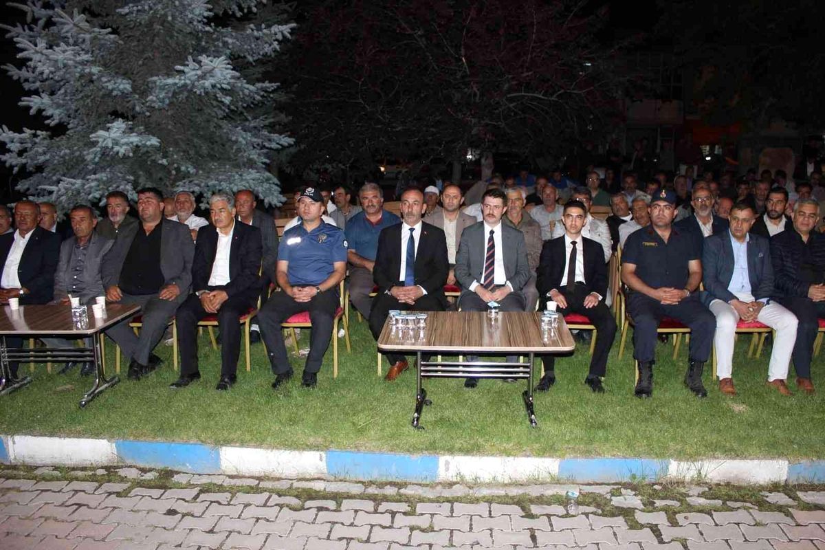 15 Temmuz şehitleri Tomarza\'da anıldı