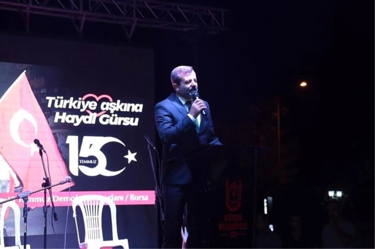 Başkan Mustafa Işık : "Milletimizin iradesinin üzerinde güç yoktur"