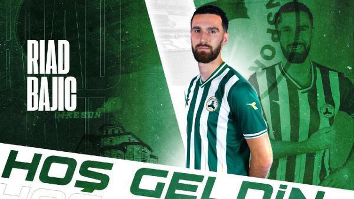 Giresunspor, Riad Bajic transferini resmen açıkladı