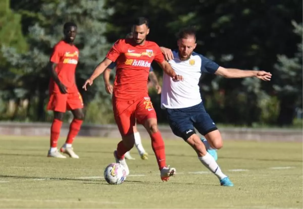 Kayserispor, hazırlık maçında MKE Ankaragücü ile berabere kaldı