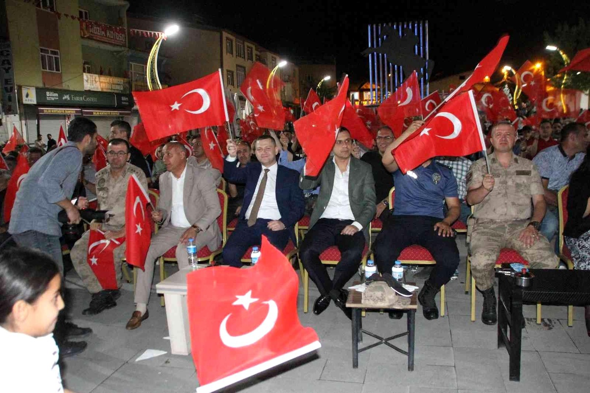 Malazgirt\'te 15 Temmuz Demokrasi ve Milli Birlik Günü