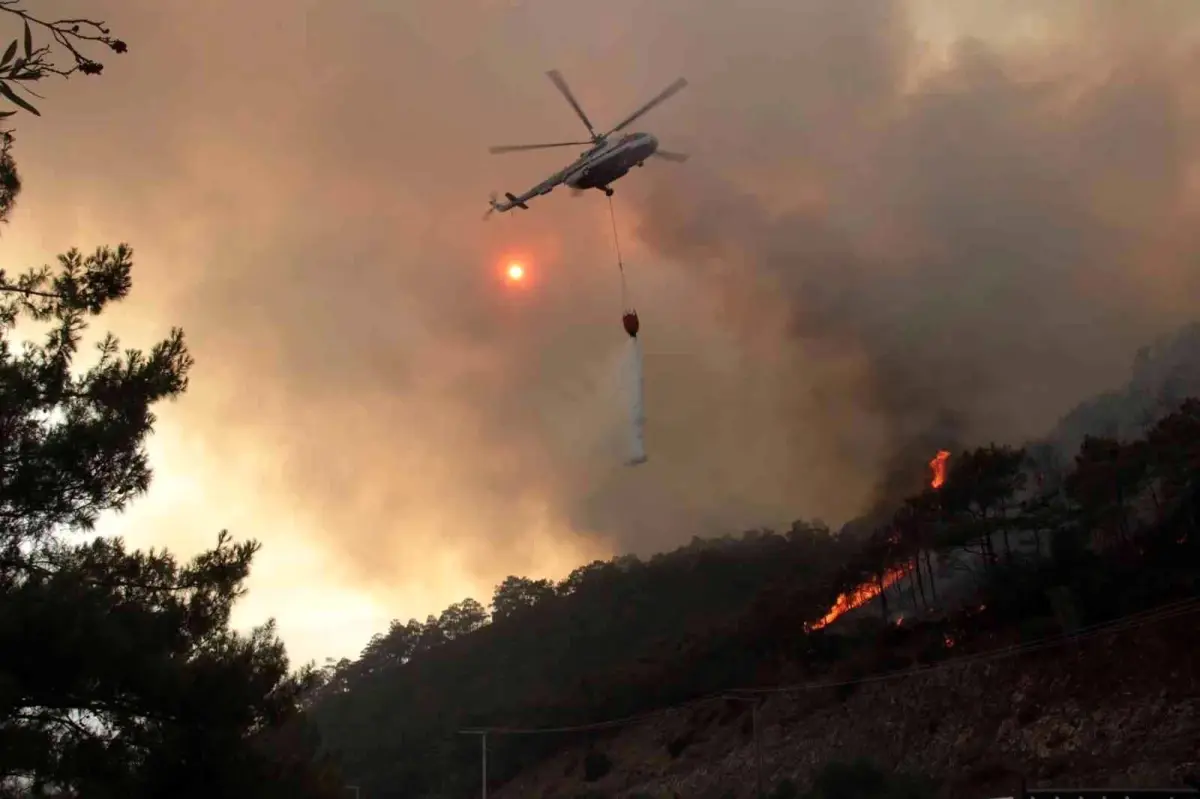 Son dakika! Meteoroloji\'den Muğla\'ya orman yangını uyarısı