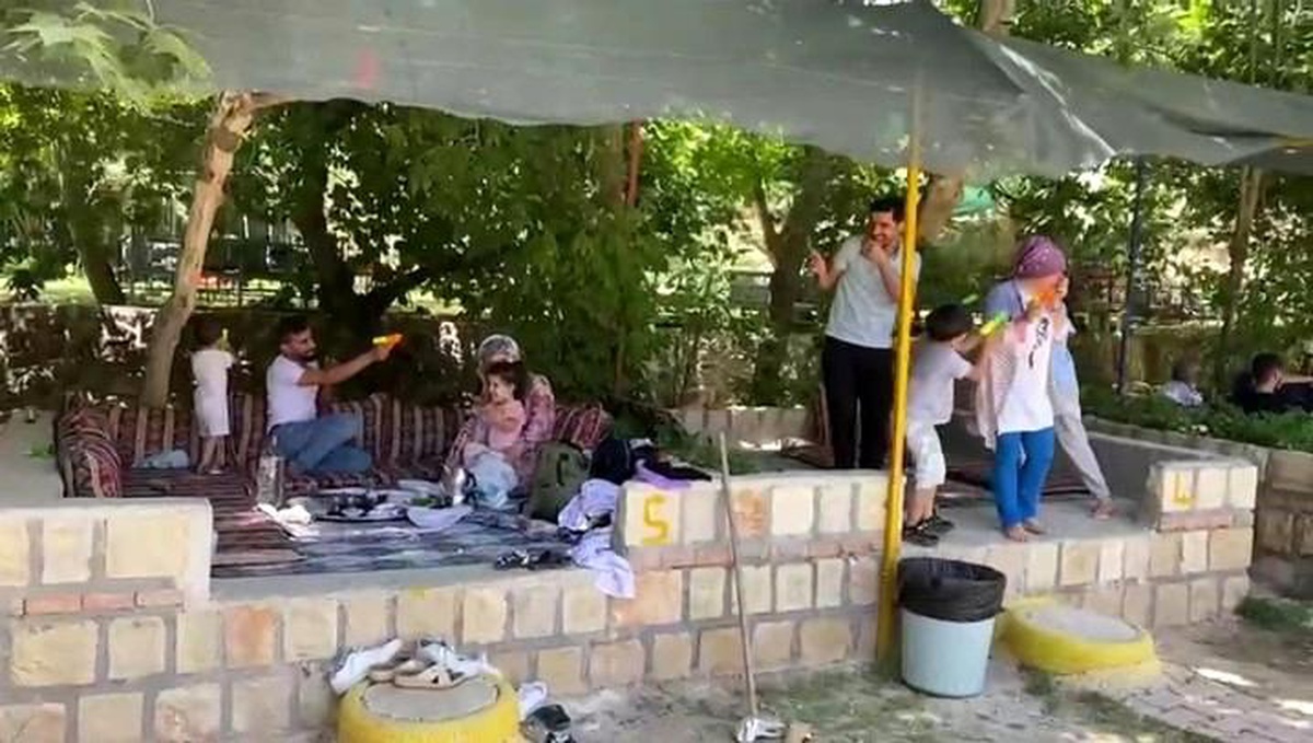 Piknik alanlarında hafta sonu yoğunluğu