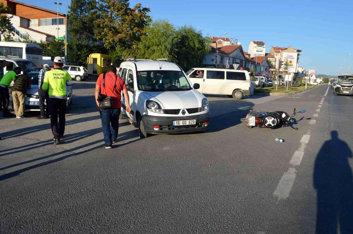 Tavşanlı\'da trafik kazası: 1 yaralı