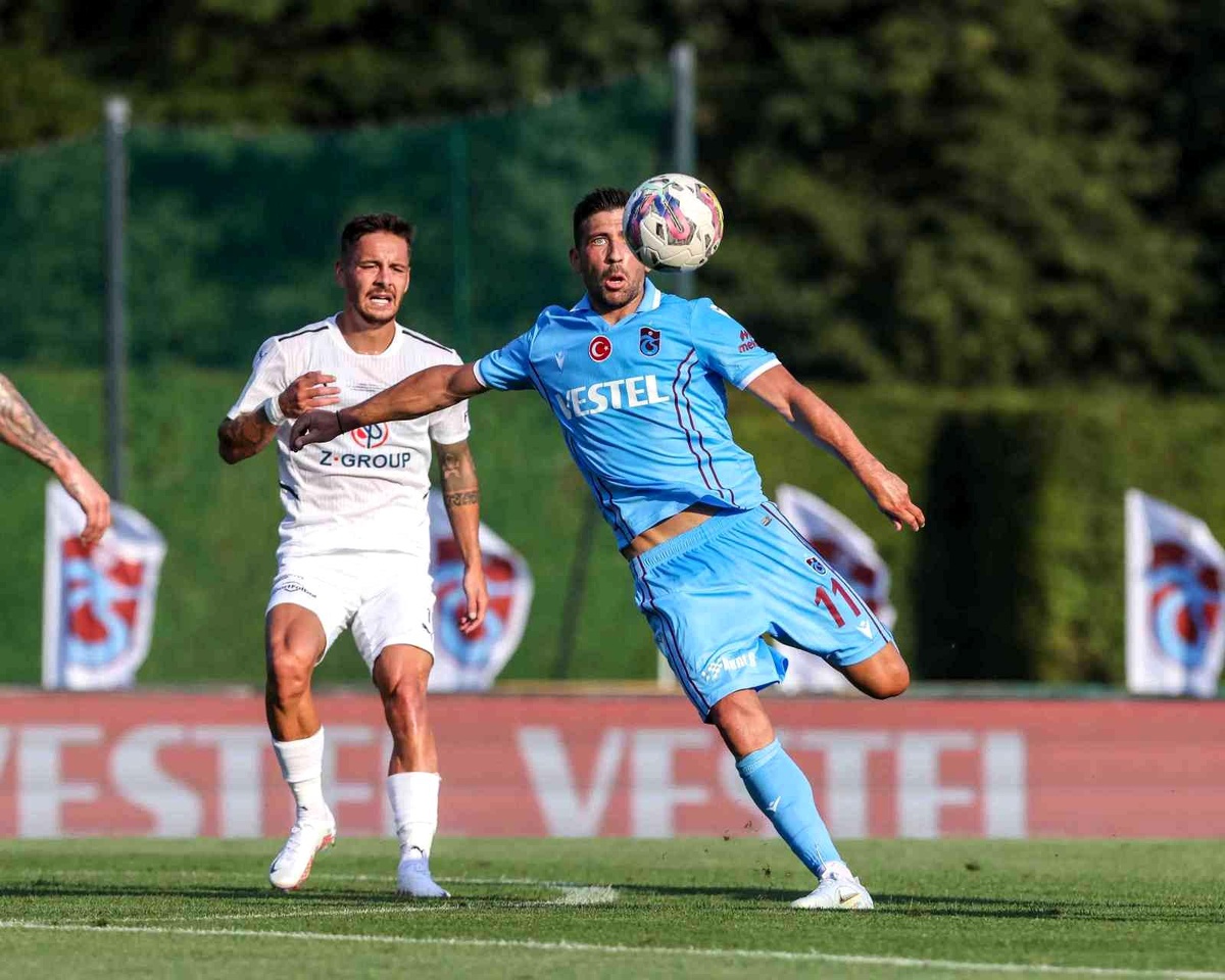 Trabzonspor, Slovacko ile 2-2 berabere kaldı