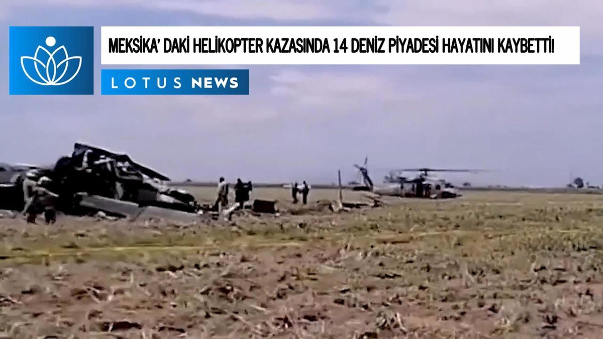 Video: Meksika\'daki Helikopter Kazasında 14 Deniz Piyadesi Hayatını Kaybetti