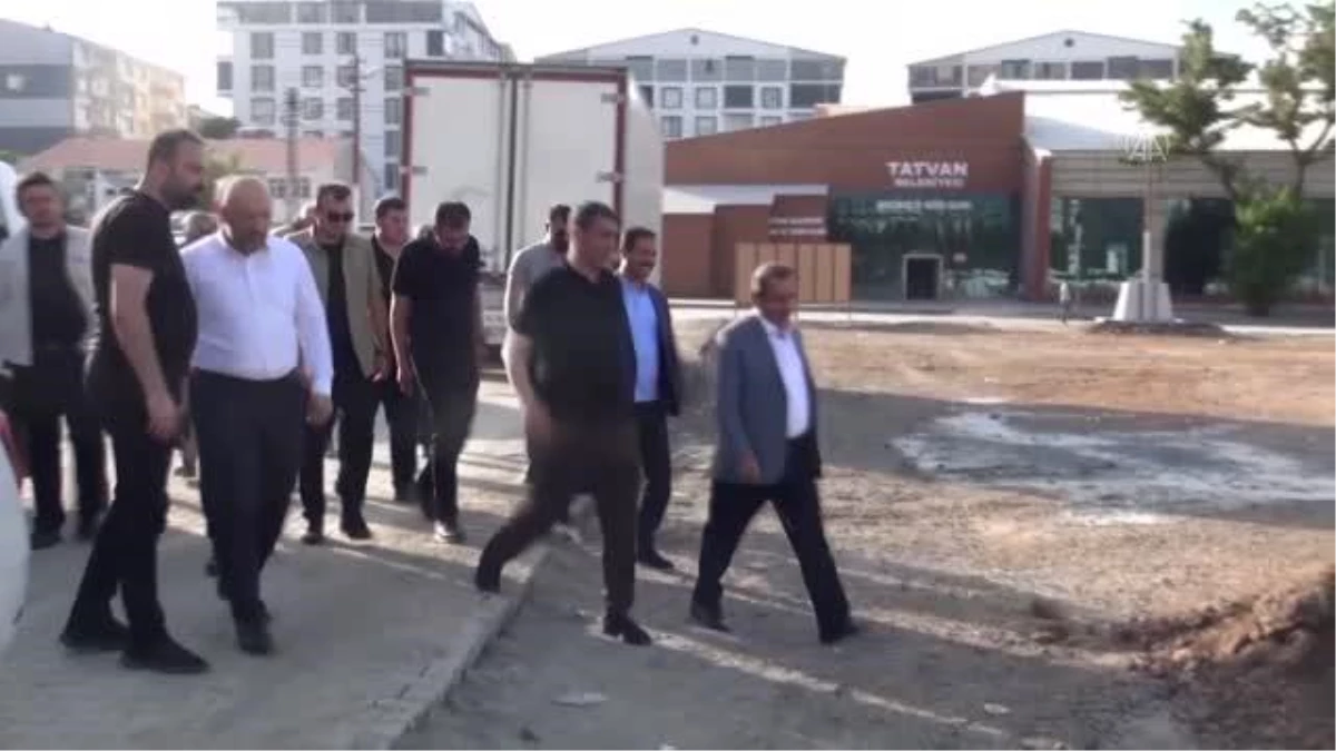 AK Parti Bitlis Milletvekili Taşar, Tatvan\'daki yatırımları inceledi