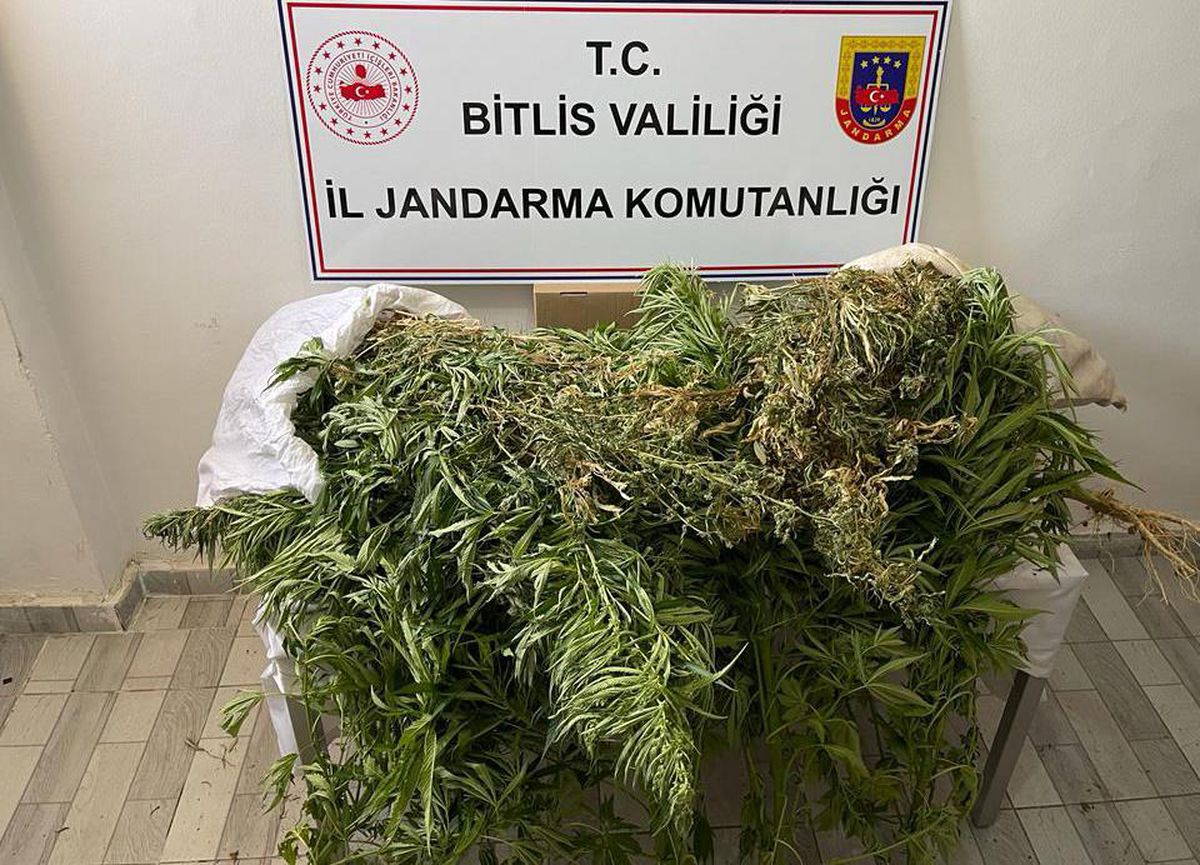 Bitlis\'te 4 kilo 100 gram esrar ele geçirildi