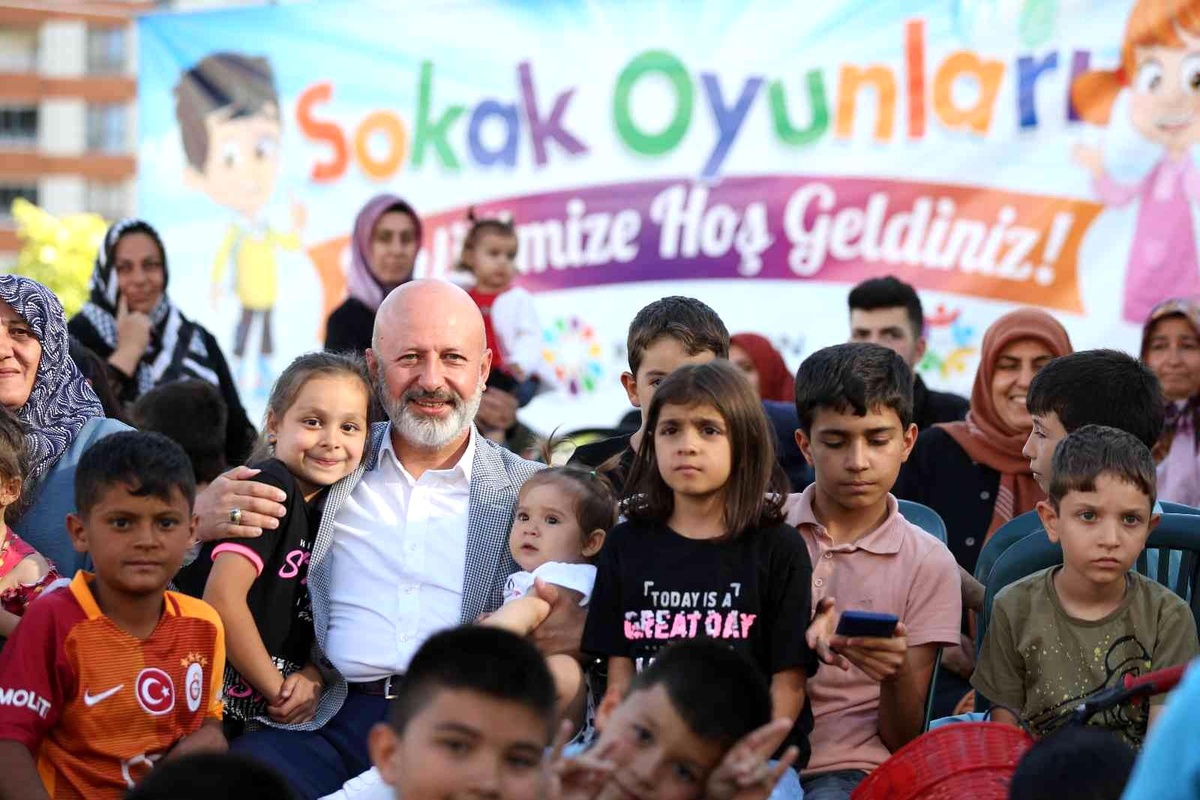Kocasinan sokak oyunlarıyla şenleniyor