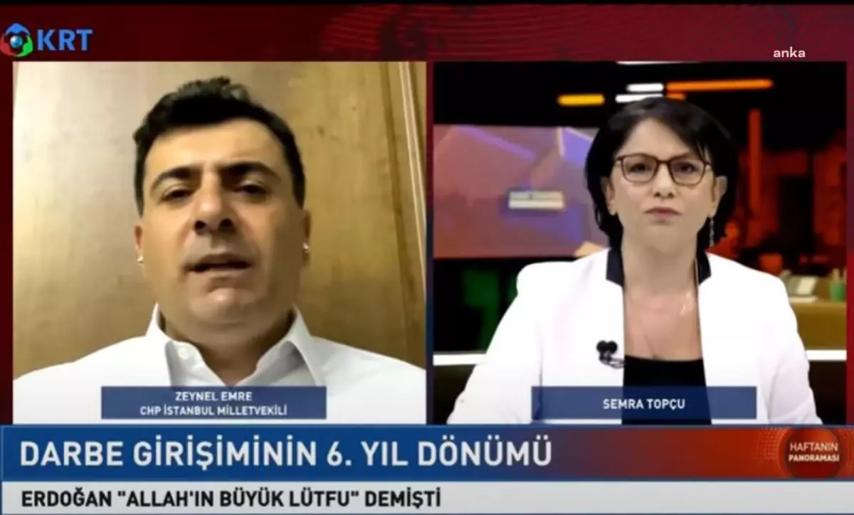 Son dakika haber: Zeynel Emre: MİT\'e Darbe İhbarı Yapan Binbaşıyı, Darbe Komisyonu Dinlemesin Diye MİT Personeli Yaptılar