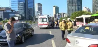 Son dakika haberleri... ZİNCİRLİKUYU'DA ZİNCİRLEME KAZA: 2 YARALI