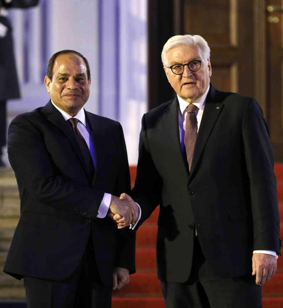 Almanya Cumhurbaşkanı Steinmeier, Mısır Cumhurbaşkanı Sisi ile görüştü