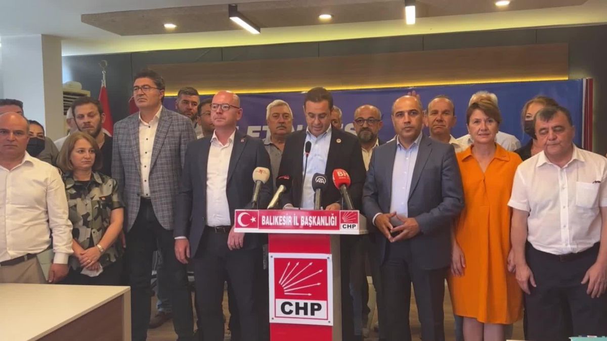 CHP'li Akın'dan, 24 Temmuz'daki Milletin Sesi Mitingi'ne Çağrı: 'Balıkesir'imizi, Millet İttifakını Demokrasi Zaferiyle İktidara Götüren Yolun...