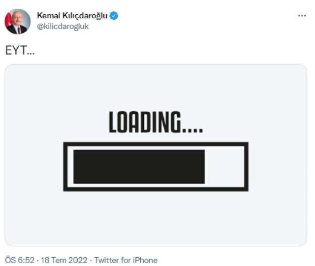 Cumhurbaşkanı Erdoğan'ın KYK faizlerine yönelik açıklamasının ardından Kılıçdaroğlu'ndan hükümete bomba gönderme