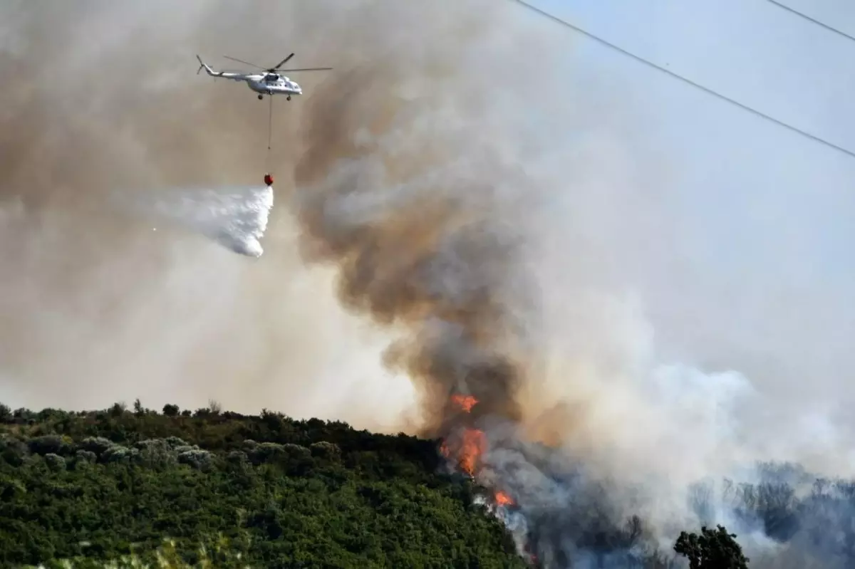 Son dakika haberi! Ekipler seferber oldu, yangın kontrol altına alındı