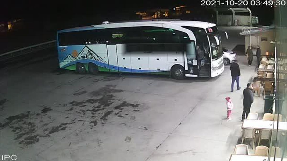 Erzurum'daki dinlenme tesisinde işlenen cinayet güvenlik kameralarınca kaydedildi