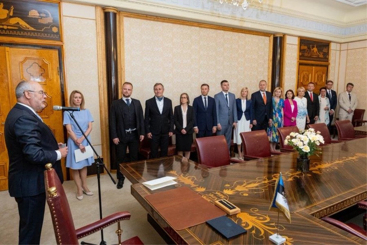 Estonya\'da yeni hükümet kuruldu