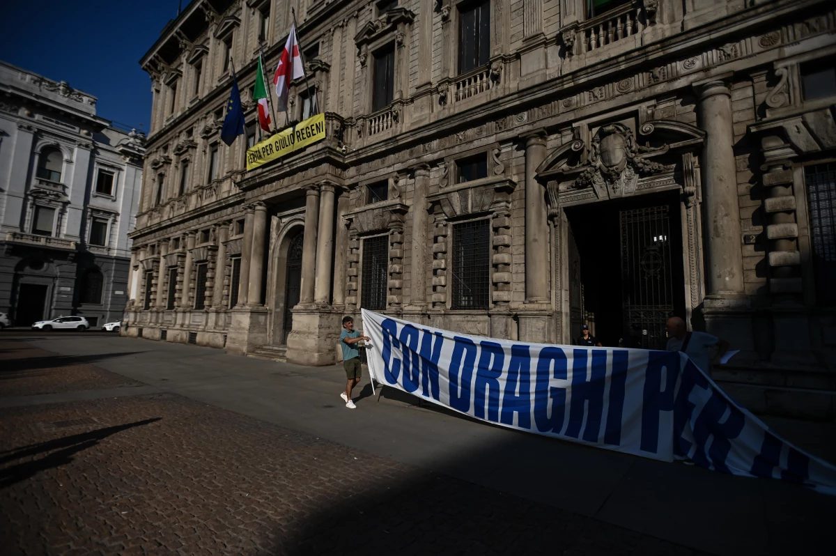 İtalya\'da Draghi hükümetinin kaderi çarşamba günü belli olacak