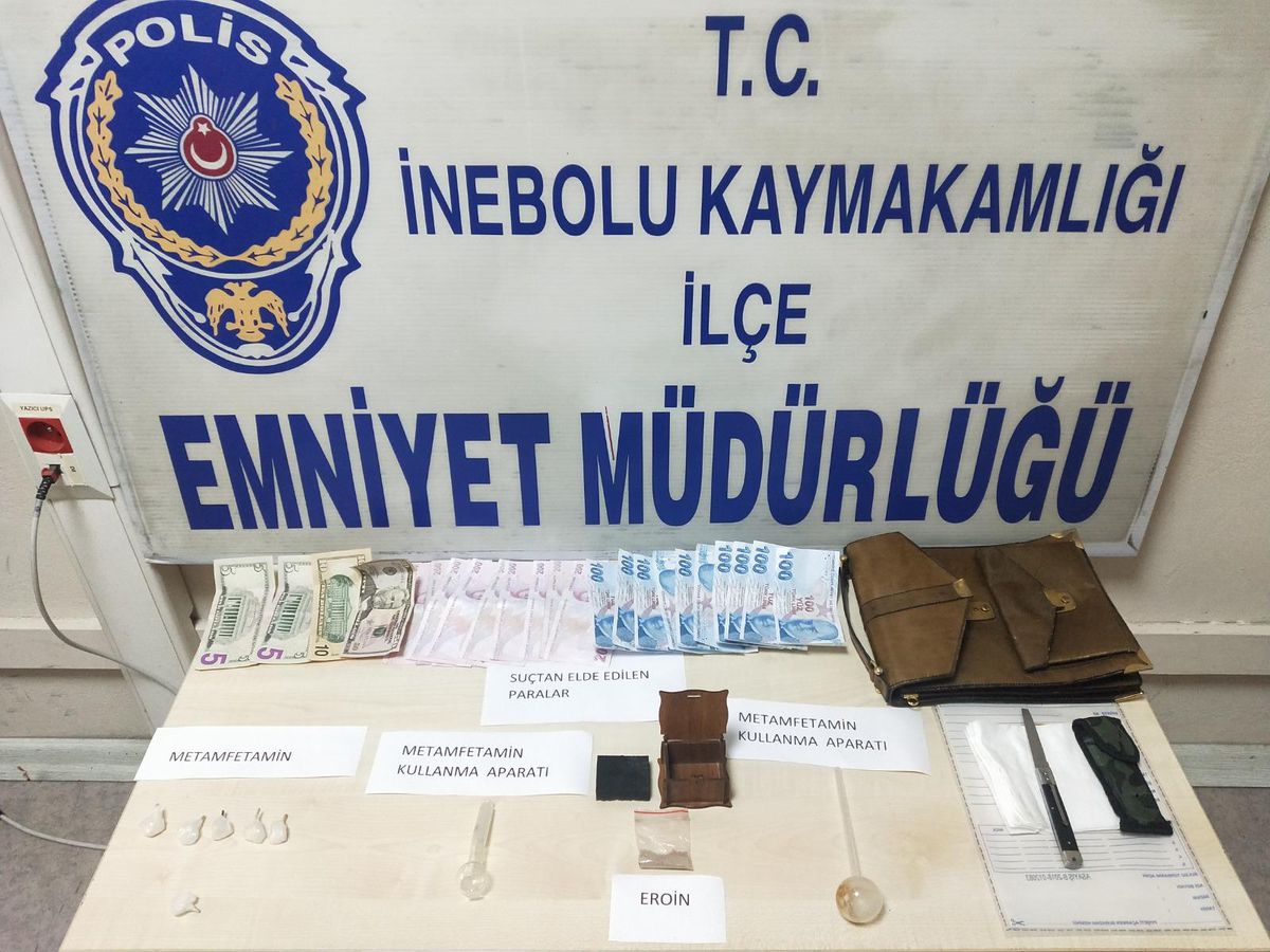 Kastamonu\'da uyuşturucu operasyonunda bir şüpheli tutuklandı