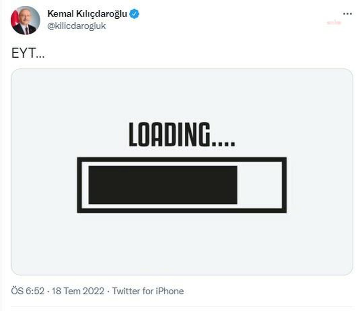 Kılıçdaroğlu: Eyt… Loadıng