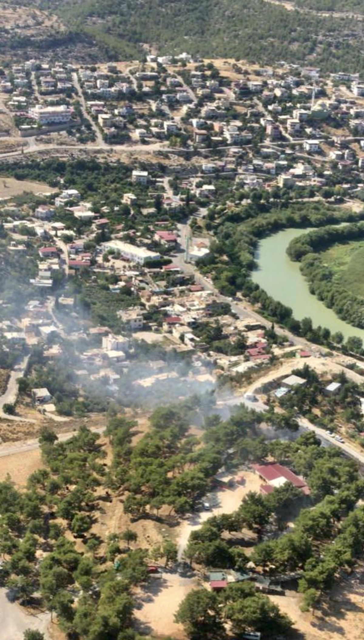 Son dakika haber... Mersin\'de makilik alanda çıkan yangın söndürüldü